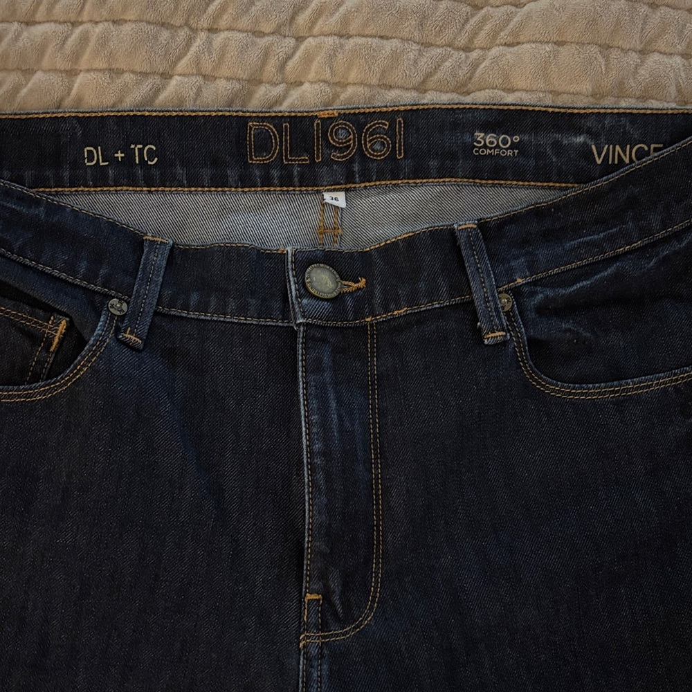 DL1961 Men's Deep Indigo Slim Jeans